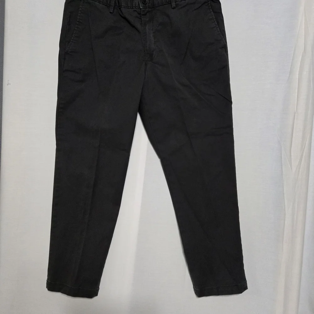 Banana Republic Black Chinos Classic Straight-Leg